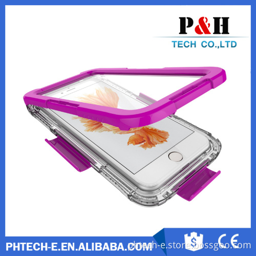 Fully Sealed Outdoor Use Ultrathin Design Waterproof Protective Mobile Cell Phone Case